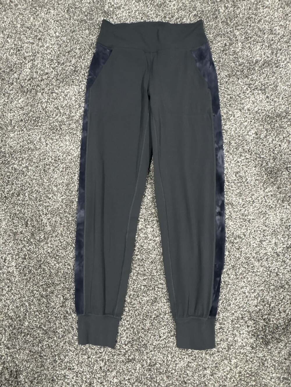 Lululemon Align Jogger Size 6 Graphite Grey Diamond Dye Track Stripe